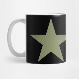 Green Tactical five-pointed star Mug